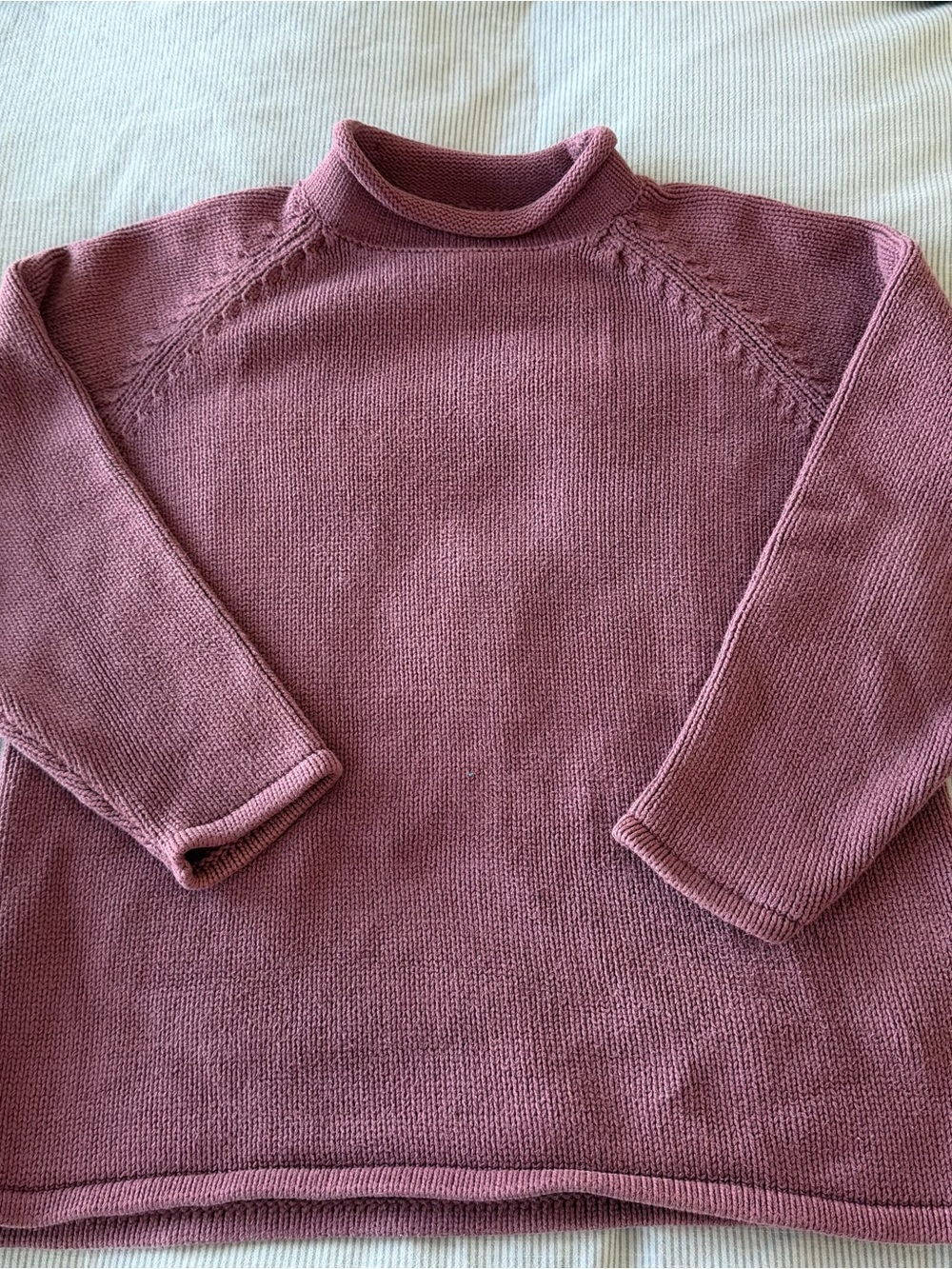 Vintage Gap Purple Roll Neck Women's Sweater
